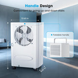 2500 Sq.Ft Dehumidifiers with Drain Hose for Home