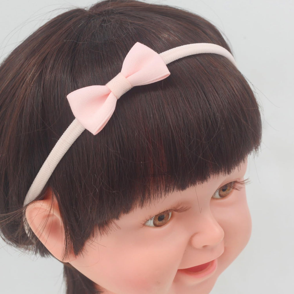 Mini Small Bows Headband Set for Preemie Infant Girl