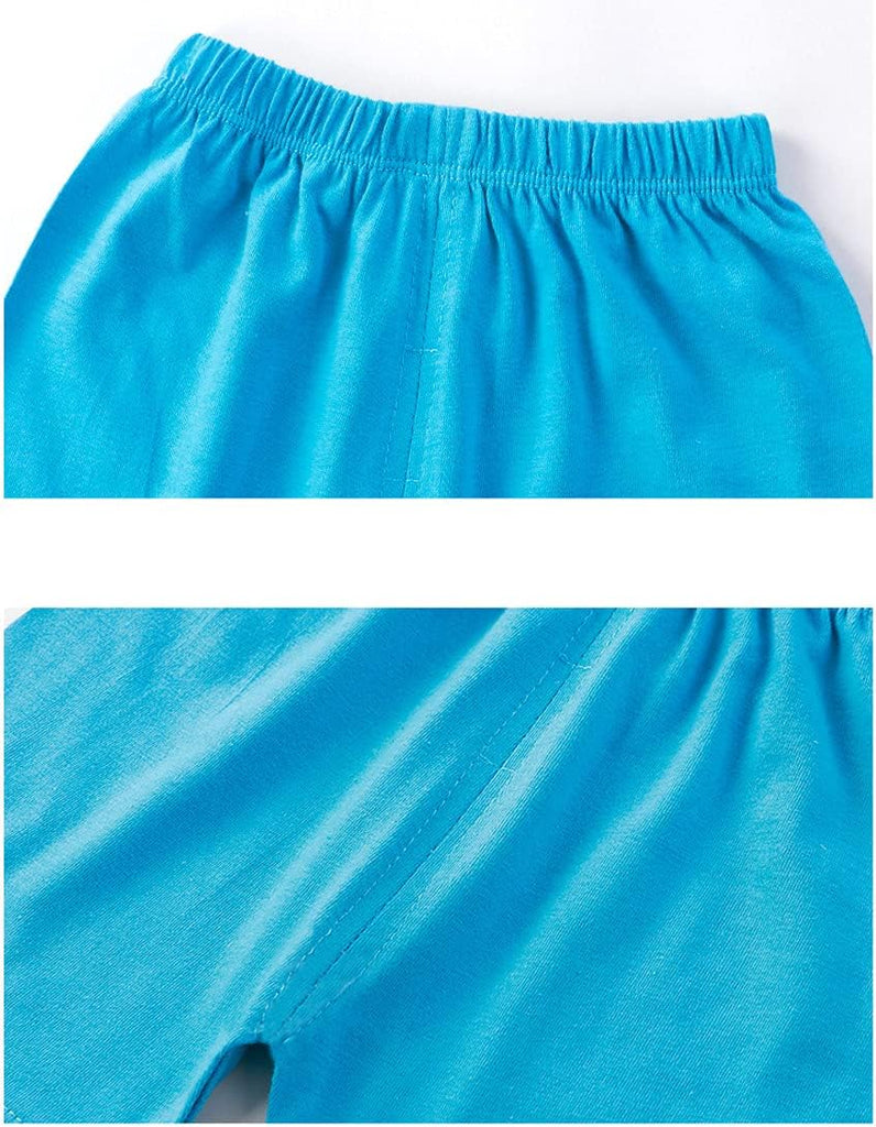 Toddler Boys Tank Tops and Shorts Set 4pcs Summer Outfits