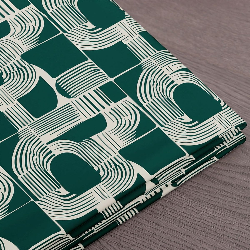 Mid Century Abstract Waterproof Outdoor Fabrics Bohemian Geometric Fabric By The Yard Modern Aesthetics Striped