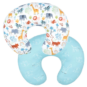 Baby Nursing Pillow Cover Newborn Removable Breastfeeding Pillowcover Cute Pattern Girls Boys Nursing Pillowcase for