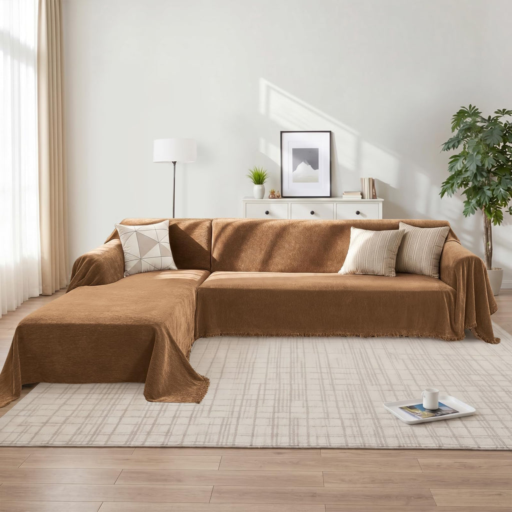 Sectional Couch Covers for Sofa Washable L Shaped Couch Cover XXXL