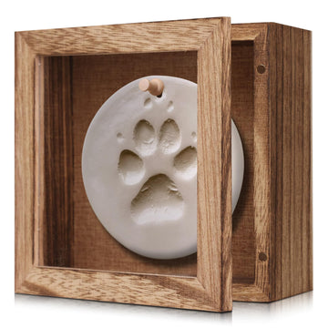 5x5 Small Shadow Box Frame Display Case, Magnetic Door, with Linen Back, for Memory Box, CD Frame Display Case