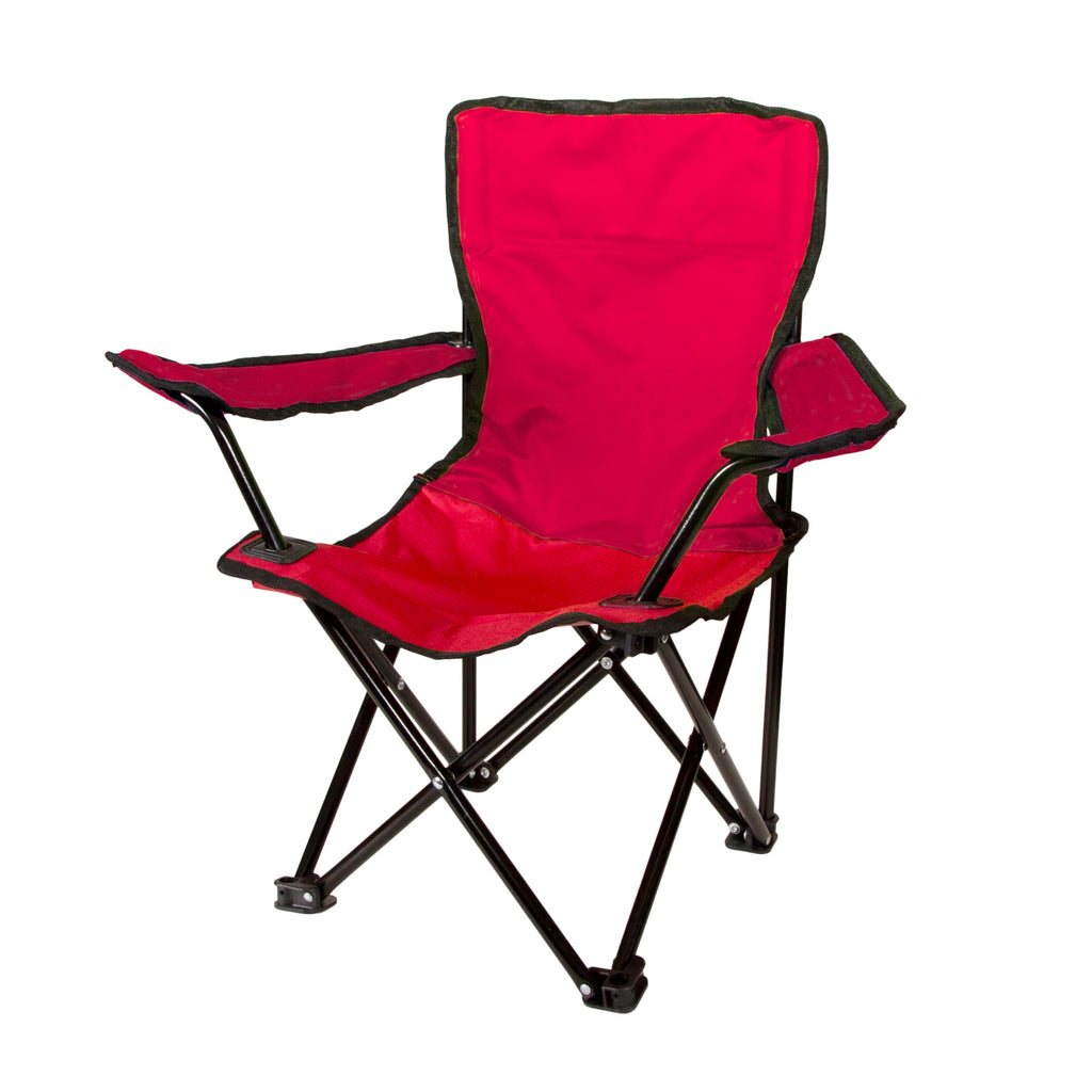 Ruby Red Kids Super Folding Chair, 14" L x 14" W x 23.5" H