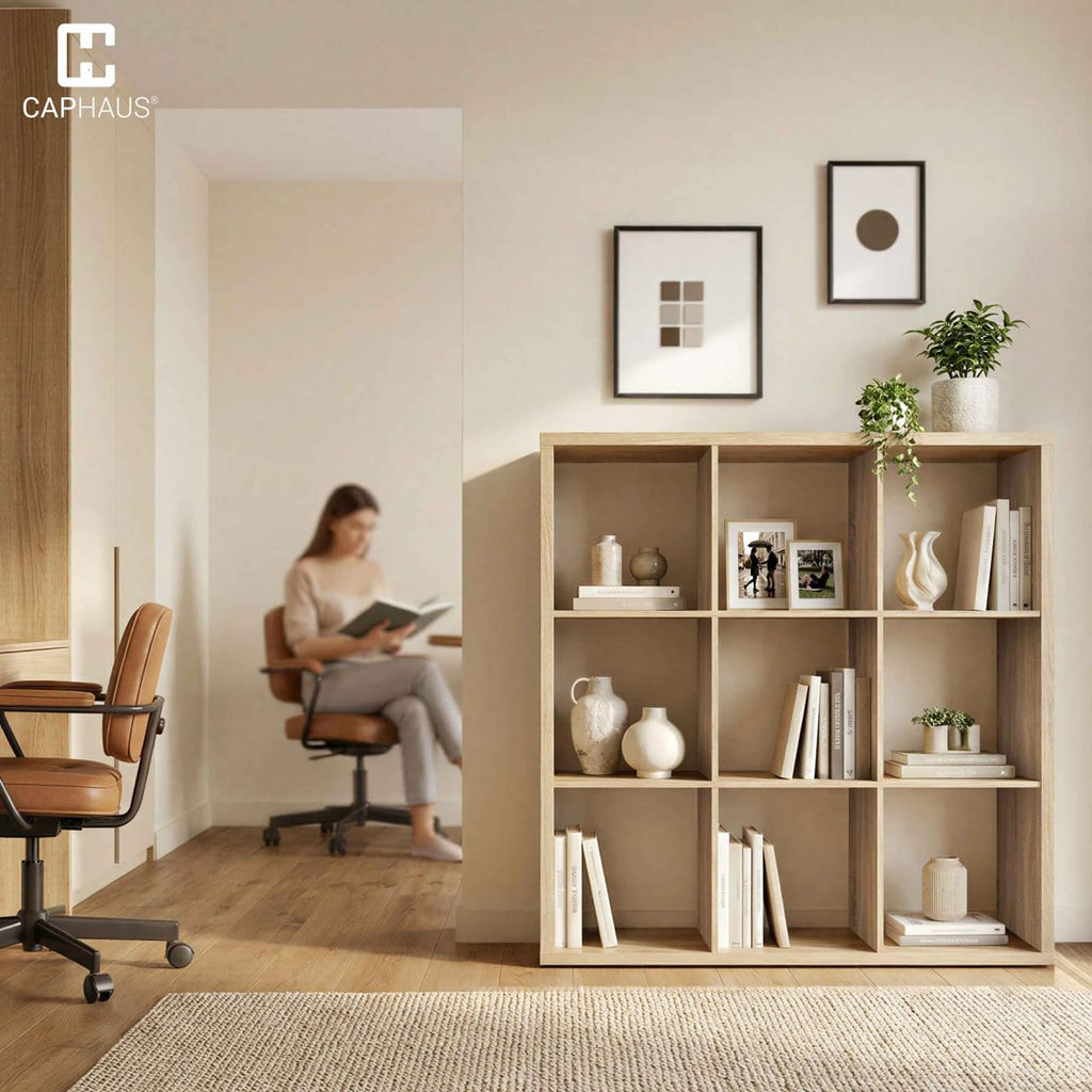 Sturdy Room 13-Inch Cube Storage Organizer Shelf, with Extra Thick Exterior Edge, Open Storage Shelf Divider