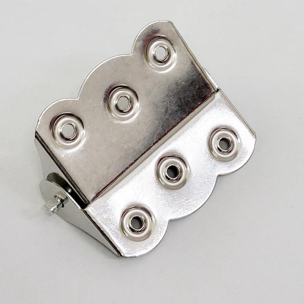 Stainless Steel Butterfly Hinge Screen Window Automatic Door Closing Spring Hinge with Screws (8)