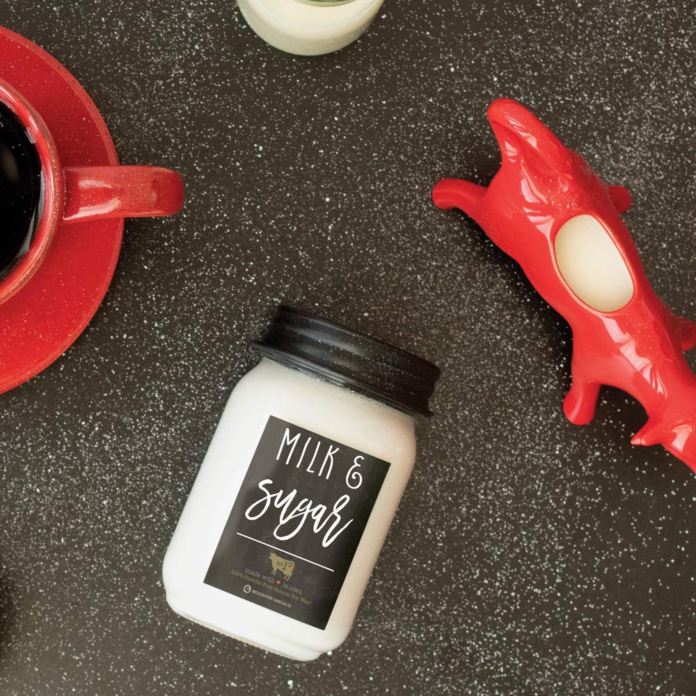 Soy Scented Candles, Milk & Sugar, 26 Oz