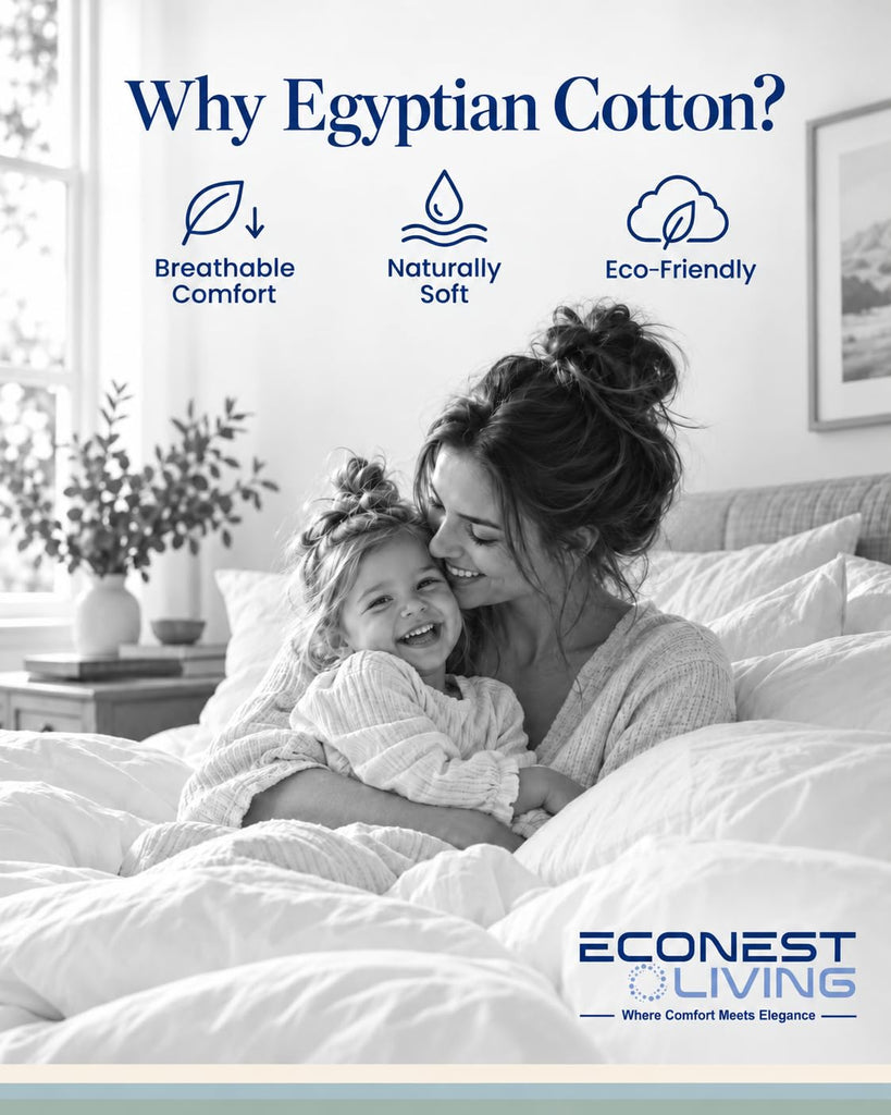 100% Egyptian Cotton, Queen Size 4 Piece Sheets, Navy Blue Damask Stripe