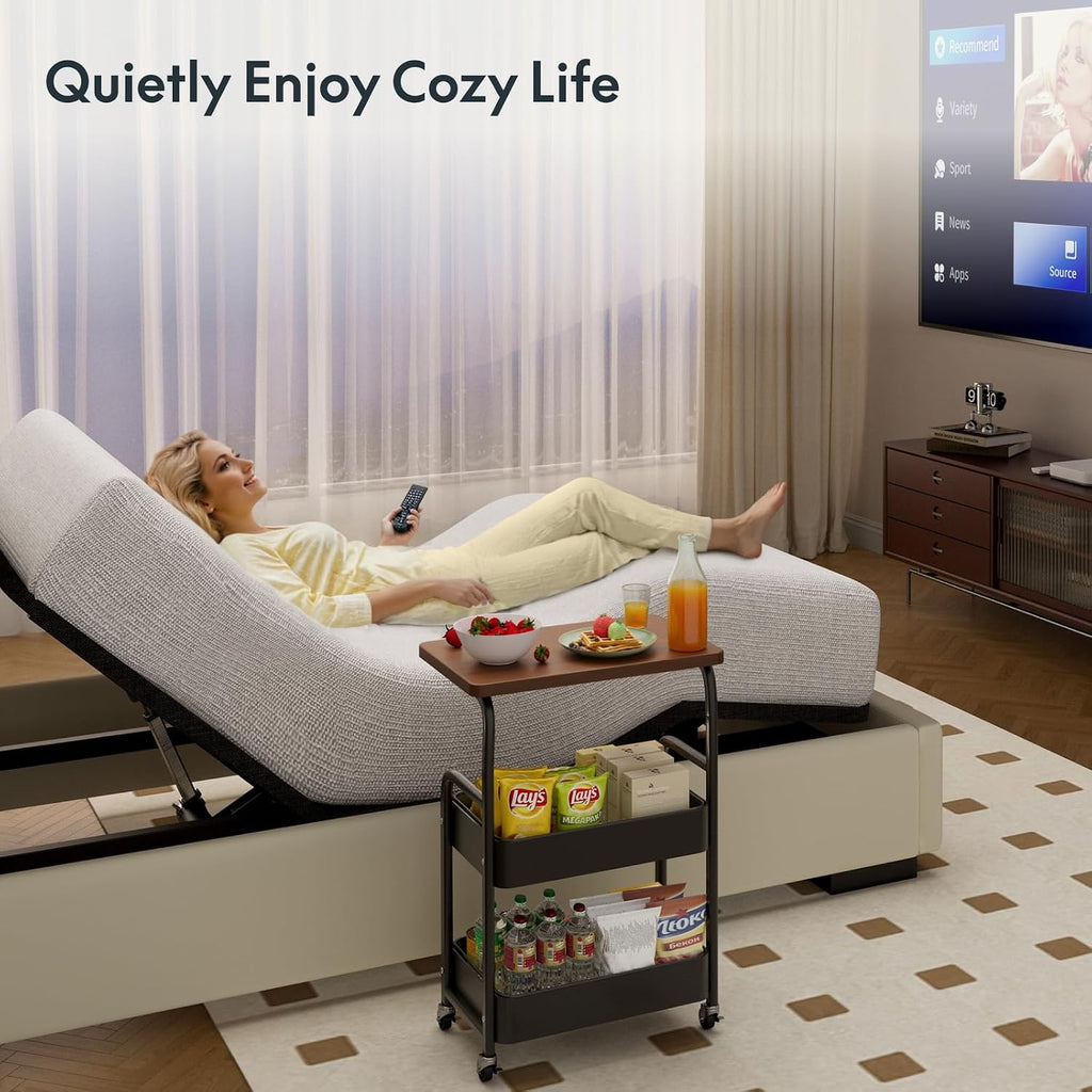 Adjustable Bed Base, Massage, Zero Gravity & Memory Position