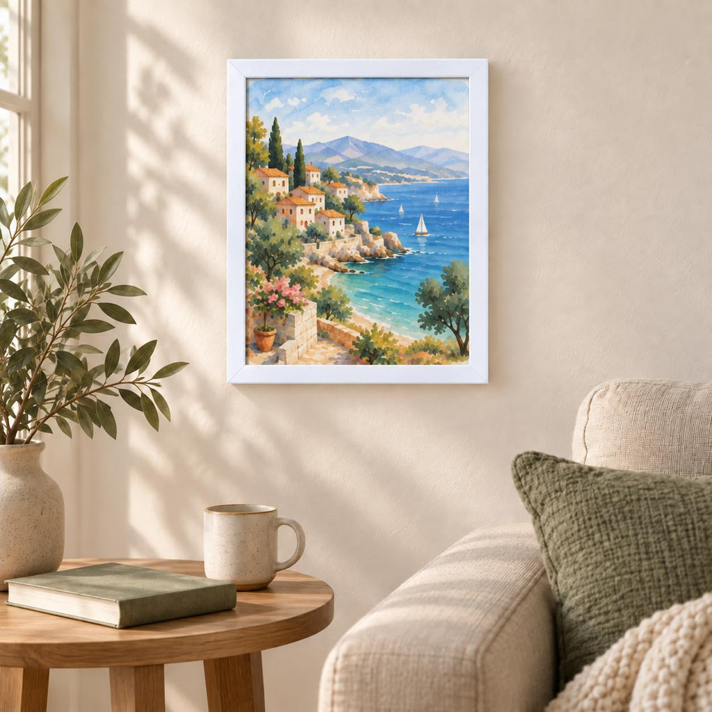 8.5x11 Picture Frame Set of 4 for Certificate Poster Photo, Horizontal and Vertical Formats for Wall Hanging or
