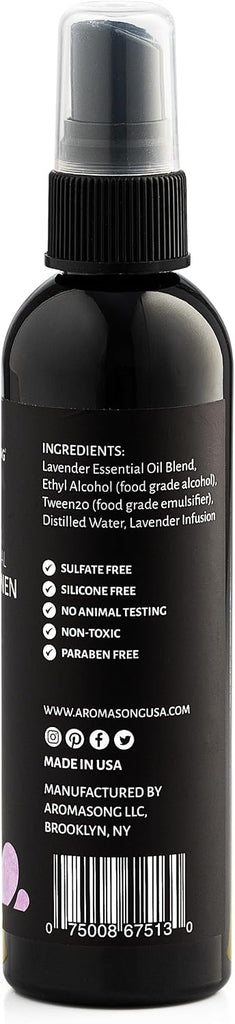 All-Natural Lavender Room & Linen Spray 8 Oz for Sheets, Pillow, Fabric, Bed, Sleeping with a Refreshing Scent - Set of 8