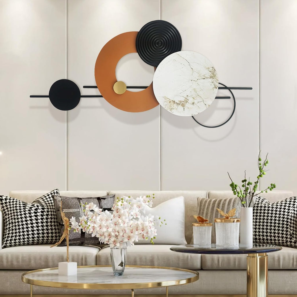 3D Large Metal Wall Art Decor 40" x 19"