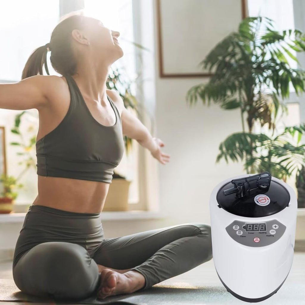 4L Sauna Steamer, Fcc Certified 4L & 2000W Steam Generator, Sauna Steamer Machine with Remote Control