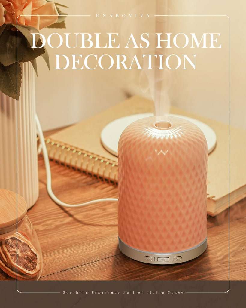 Ceramic Essential Oil Diffuser, Aromatherapy Diffuser