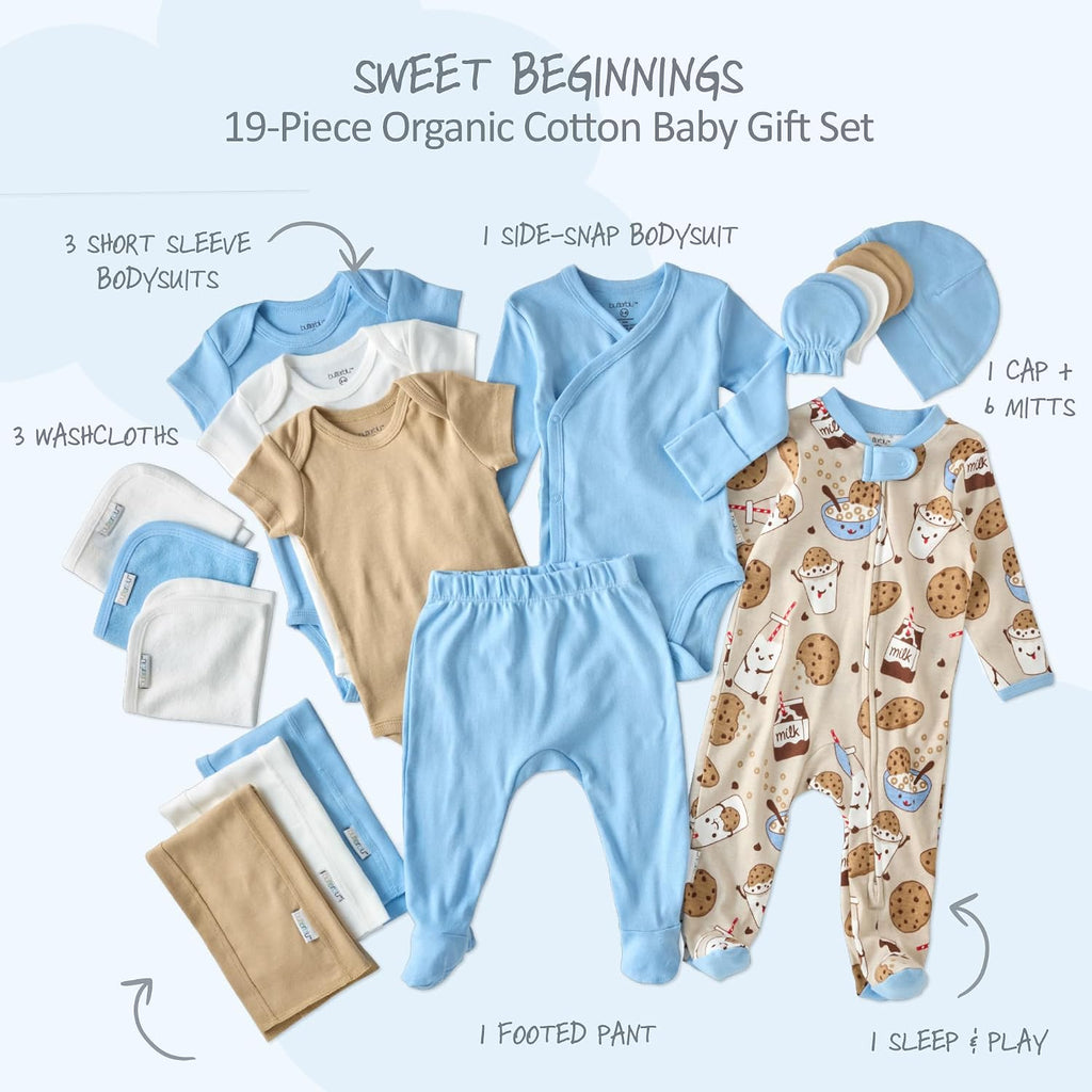Sweet Beginnings Piece Baby Gift Set Cotton Clothing in Box