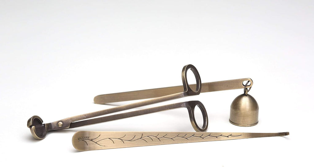 Wick Trimmer, Wick Dipper and Candle Snuffer Set