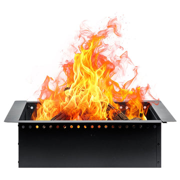 42 inch Outdoor Fire Pit Liner, Square Heavy Duty Fire Pits