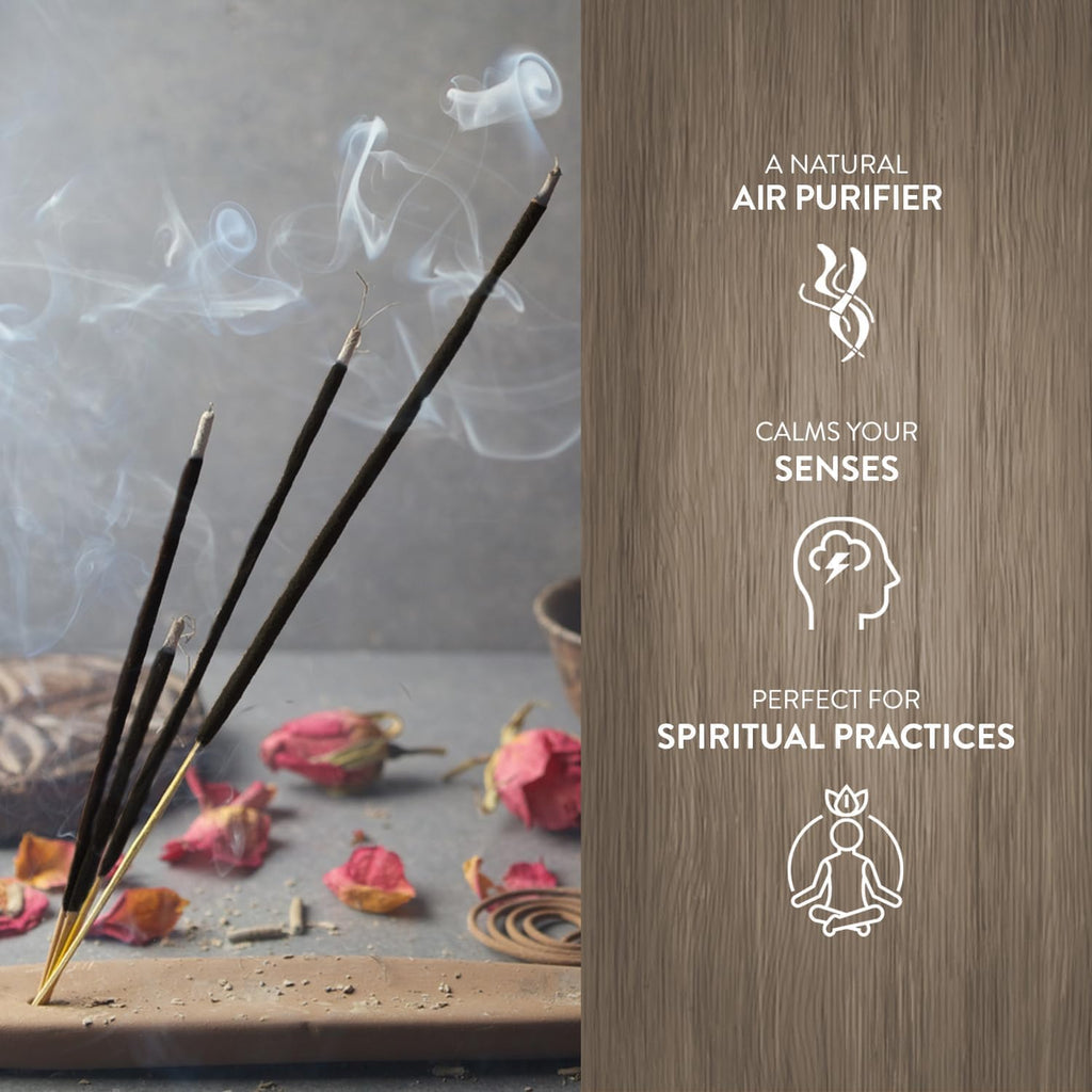 Incense Sticks Variety Pack - 15 Fragrances (300 Sticks Total) - Sandalwood, Lavender, White sage & More - 1 x Holder - Set of 14