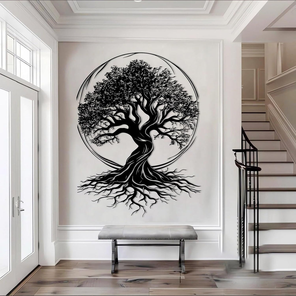 Tree of Life Metal Wall Art, Metal Branch Art for Wall, Family Trees Wall Decor, Tree of Life Decor, Farmhouse Sign