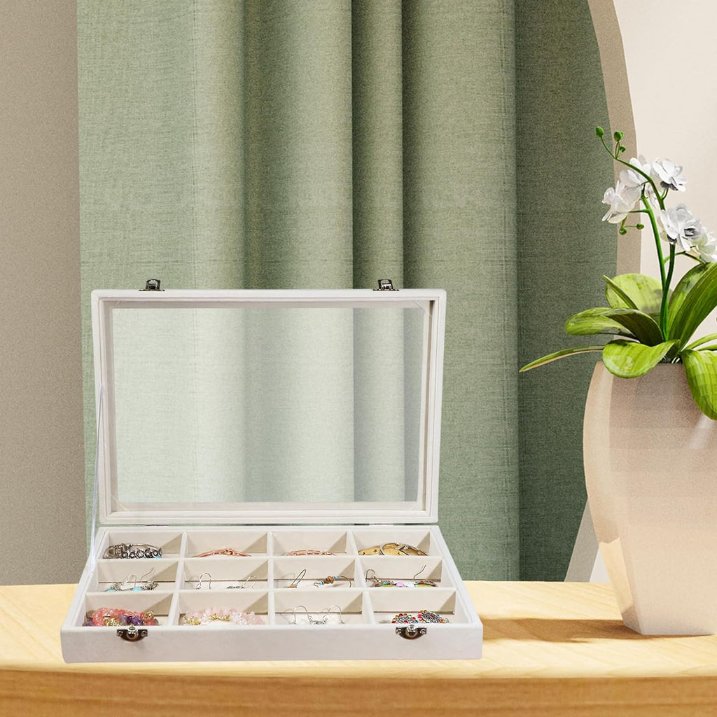 Jewelry Organizer, Dustproof Bracelet Organizer Box, 13.78"x9.4"