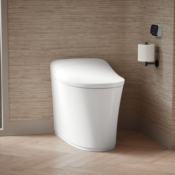K-77795 Eir Comfort Height One-Piece Elongated, Dual-Flush, Smart Toil ...