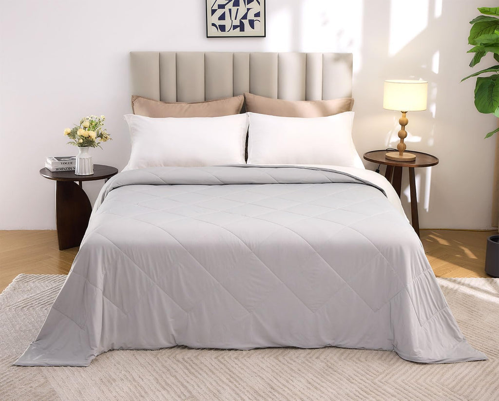 Cooling Blanket King Size 90x108 - Q-Max 0.47 Cool Rating - Lightweight Blanket with Nano Technology for Temperature