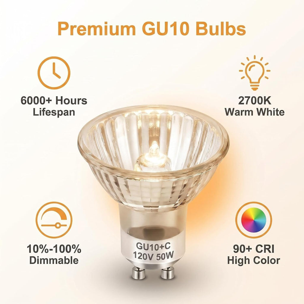 Halogen Light Bulbs for Candle Warmer: 6000+ Hours Continuous Use - Reduce Bulb Replacements by 3X