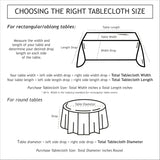 Tablecloth, Countryside Leaves Damask Fabric Table Cloth for Fall, Harvest & Thanksgiving (Amber, 70