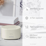 Portable Small Air Purifier, Rechargeable Corded/Cordless, HEPA Air Filter, Allergy Relief, Dust, Po