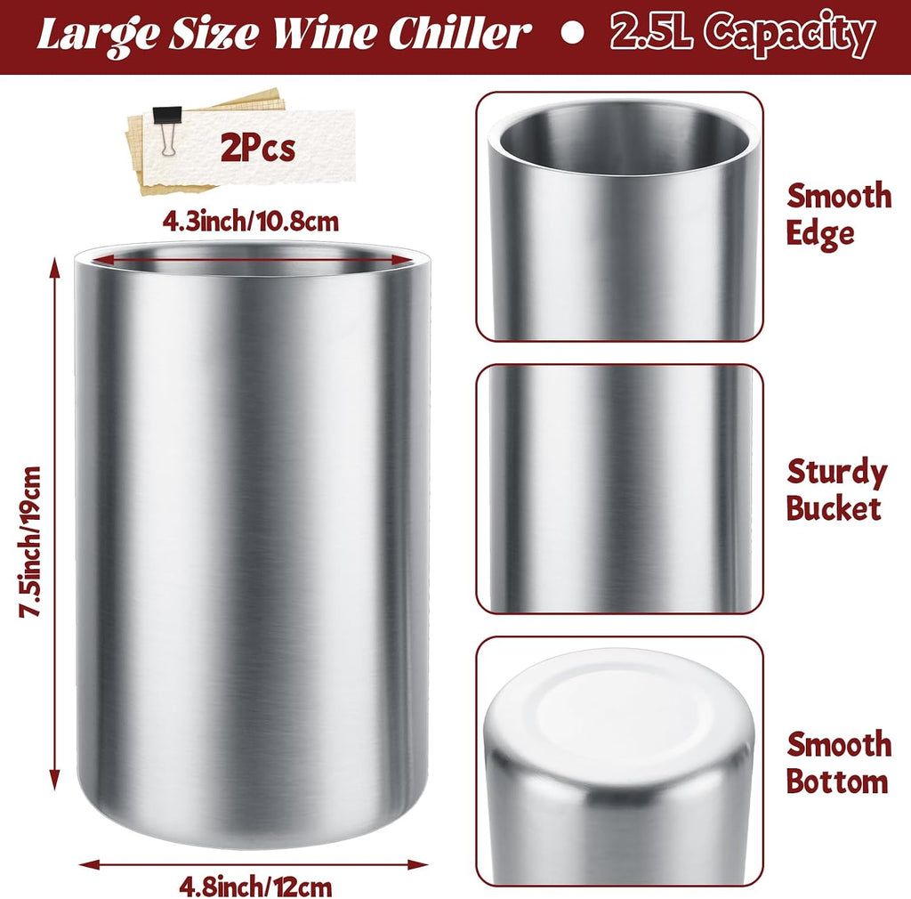 Wine Chiller Bucket - Set of 2