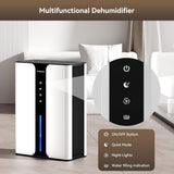 95oz Home Dehumidifier, (950 sq.ft) Quiet dehumidifier for Bedroom Bathroom with Drain Hose