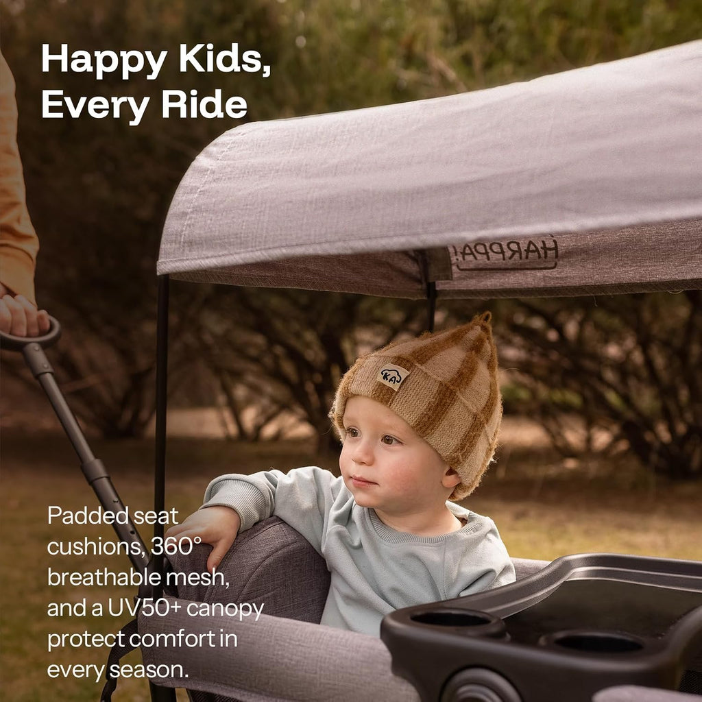 Rori Wagon Stroller for 2 Kids, 8''/12''All-Terrain Wheels