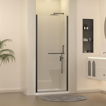 Frameless Pivot Shower Door 33-34" W x 72" H