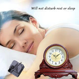 Decorative Quartz Mantel Clock, 12 Inch, Antique Style, Burgundy Red