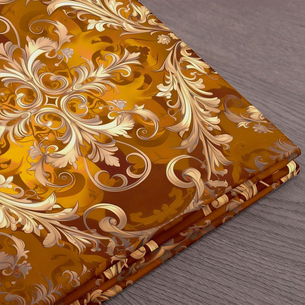 Retro Floral Fabric by The Yard Bohemian Flowers Chic