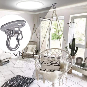 2Pack Heavy Duty Swing Hanger 180° Ceiling Swing Mount 2000 LBS Capacity