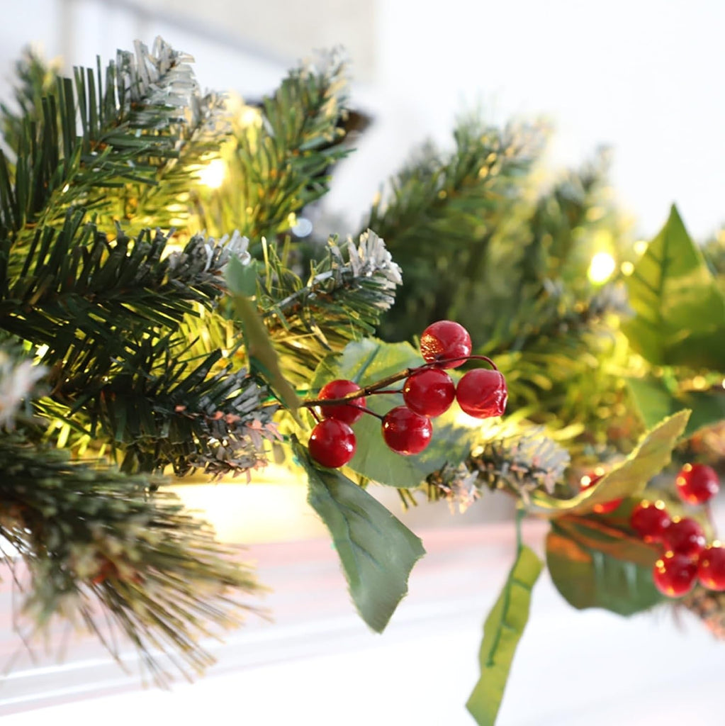 With Lights for Mantel with Timer