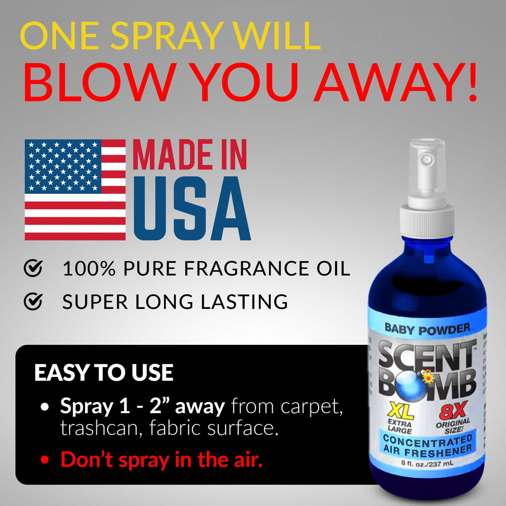 Air Freshener Spray, Long-Lasting Odor Eliminator & Car, Effective Deodorizer, Fresh Room Spray & Smell Neutralizer
