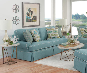 Coastal Aqua Series Sofa