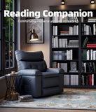 GarveeHome Oversized 27" Recliner Chairs, Classic Manual Leather Recliner