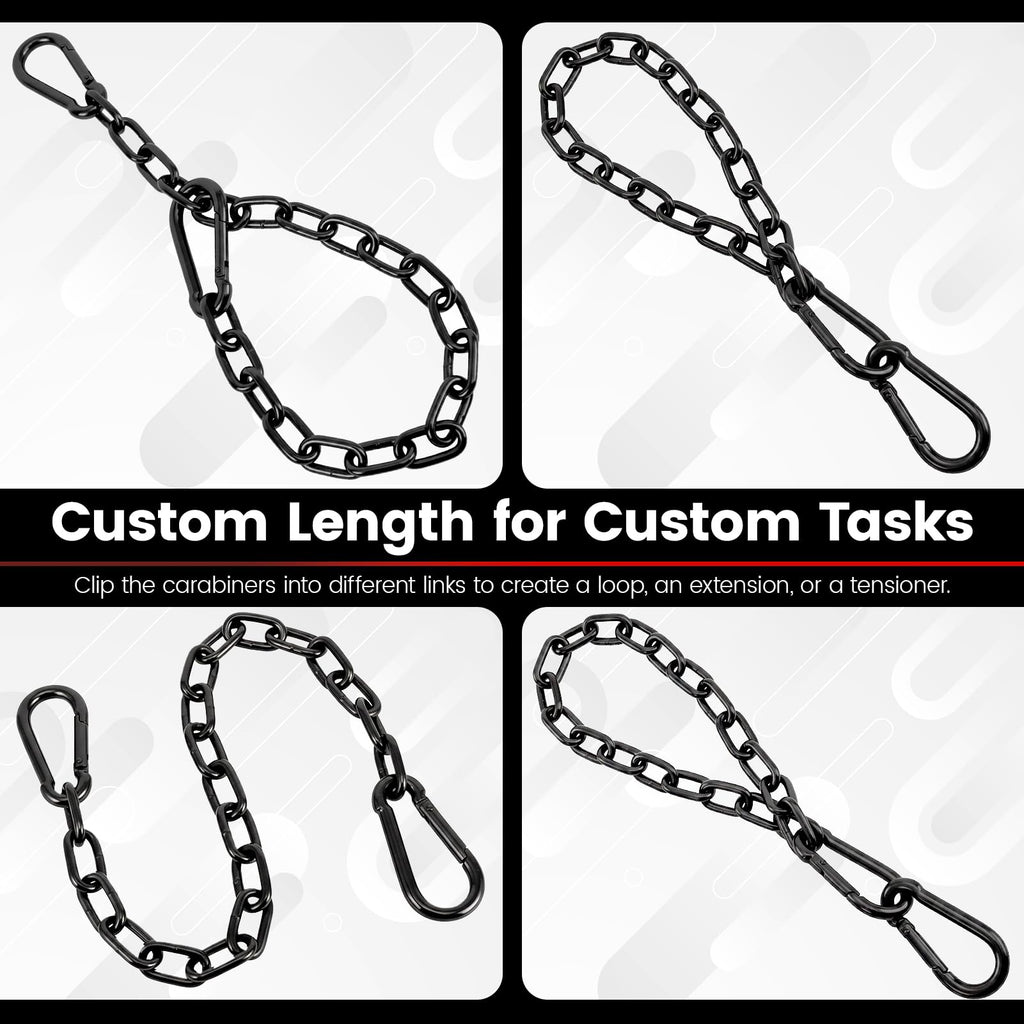 45" Hanging Swing Chain, 1000 lb Capacity, 6 mm 304 Stainless Steel