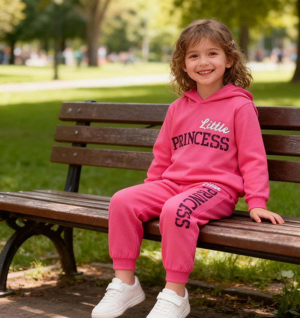 Toddler Girls Pant Set Warm Hoodie Long Sleeve Winter Outfits Sweatsuits Girls' Clothing Sets 2 Piece