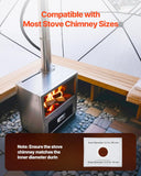 Outdoor Sauna Tent Pro, Portable Steam & Dry Sauna for 4 Persons with Velcro