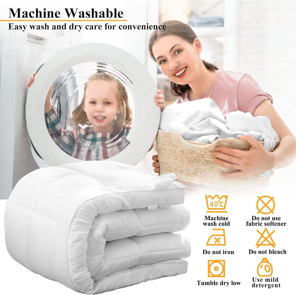 1400 GSM King Mattress Topper, Extra Thick Cooling Pillow Top Plush Pad | Breathable, Washable, Ultra soft, Hot