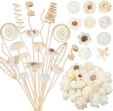 Reed Diffuser Sticks, Natural Rattan Flower Replacement - Set of 200