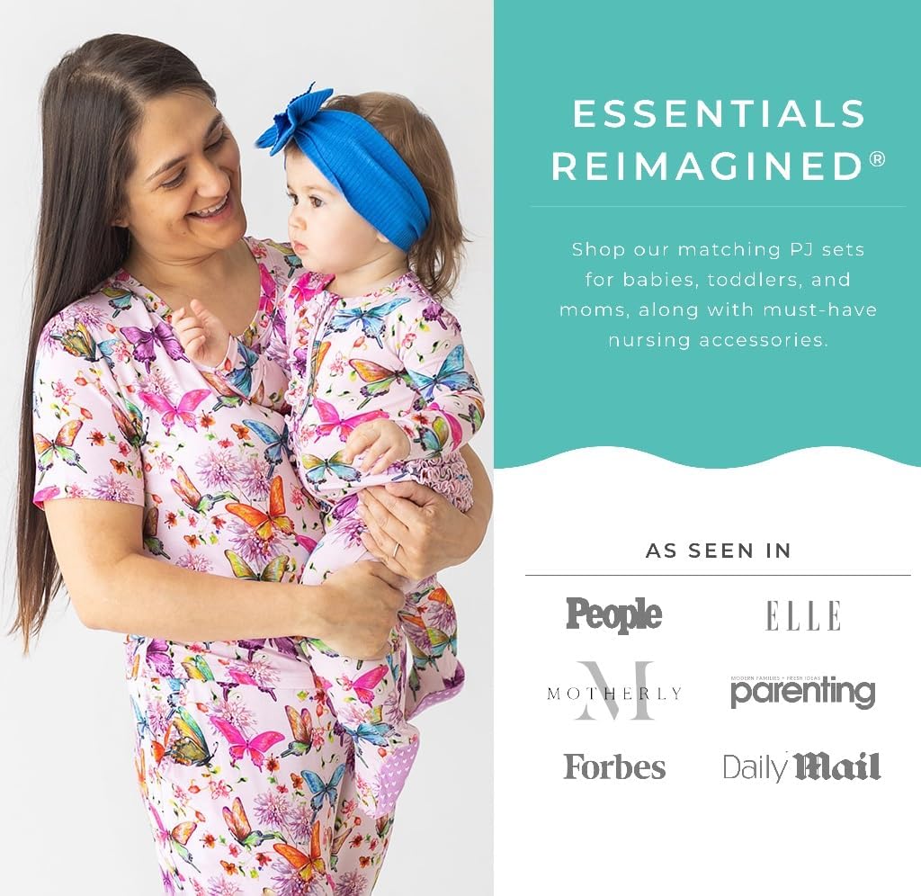 Girls Convertible Baby Sleepers, Toddlers Footless Pajamas