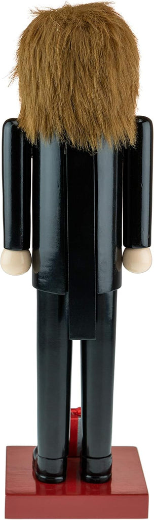 Groom 14 Inch Traditional Wooden Nutcracker, Festive Christmas Décor for Shelves and Tables