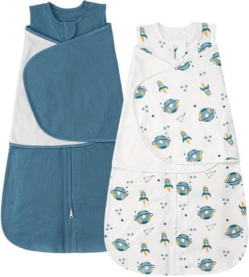 Baby Swaddle Sleep Sack, 1.0 TOG, 100% Cotton