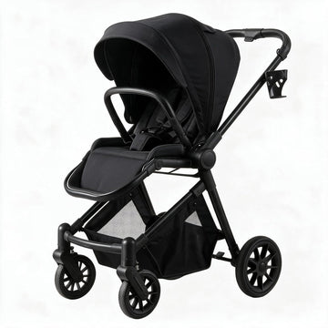 Lightweight in-1 Baby Stroller with Reversible Seat, Black