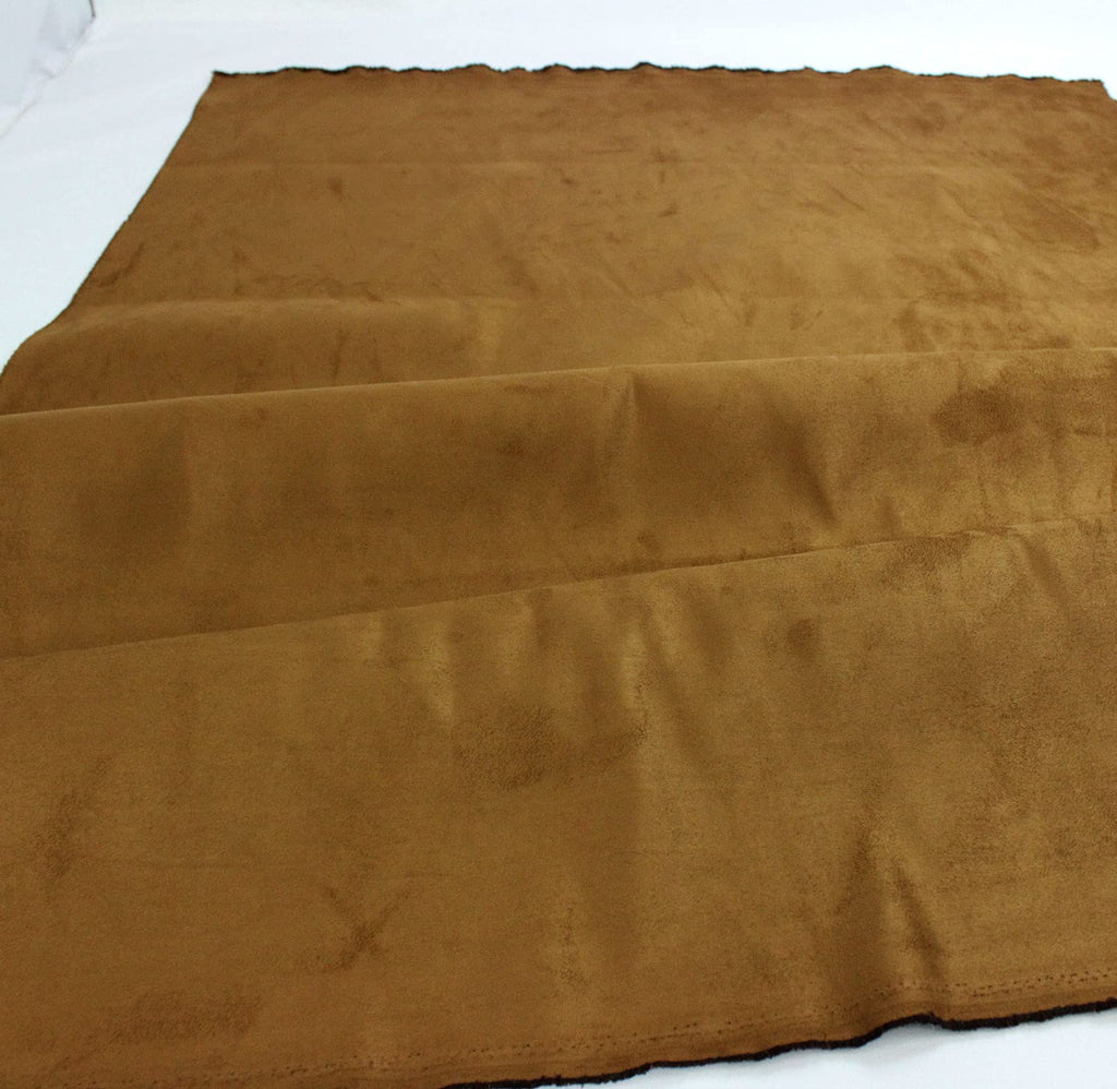 Rust Suede Vintage Microsuede Fabric Upholstery Drapery Furniture Cover & General Use Fabric 58/60" Width Sold Per